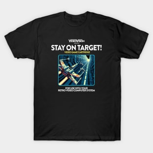 Stay on Target 80s Game T-Shirt